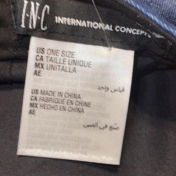NWT INC International Concepts blue hat jeans material - Picture 5 of 6
